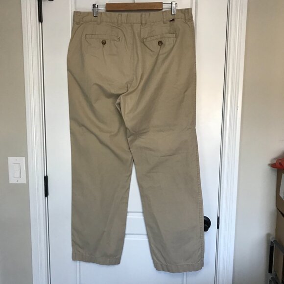 Tommy Hilfiger Khaki Chino Pants Men's Size 38/32 100% Cotton Straight Leg - Picture 3 of 12